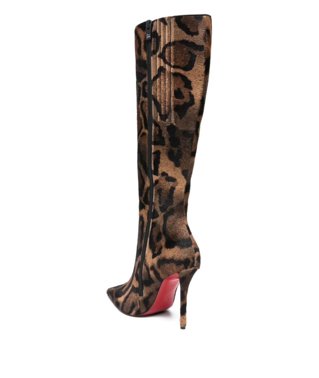 CHRISTIAN LOUBOUTIN Коричневые сапоги, фото 3