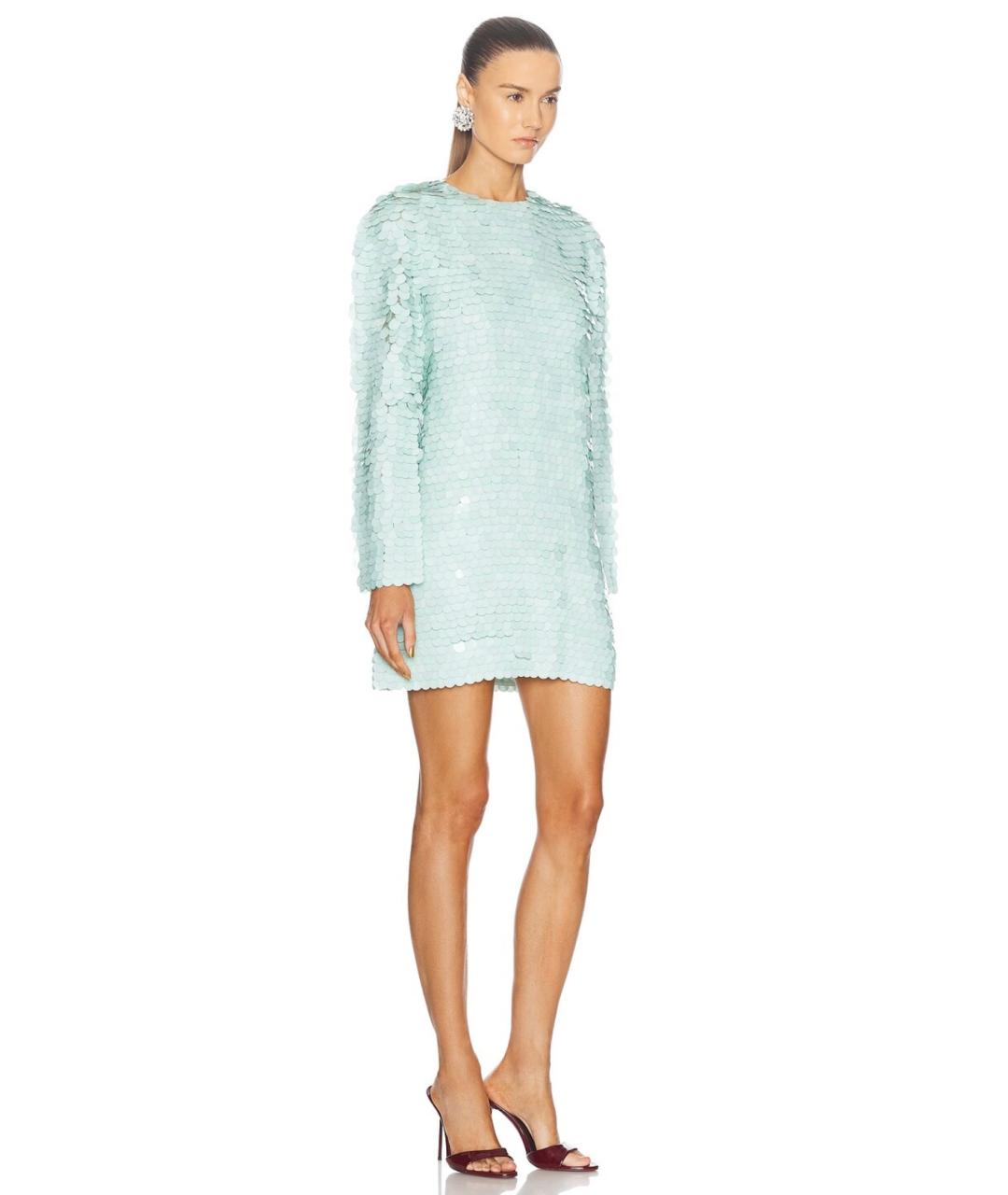 ZIMMERMANN Зеленые коктейльное платье, фото 5