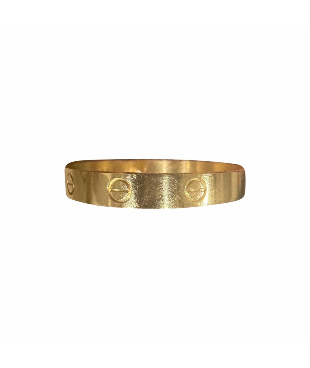 CARTIER Золотое кольцо из желтого золота, фото 1