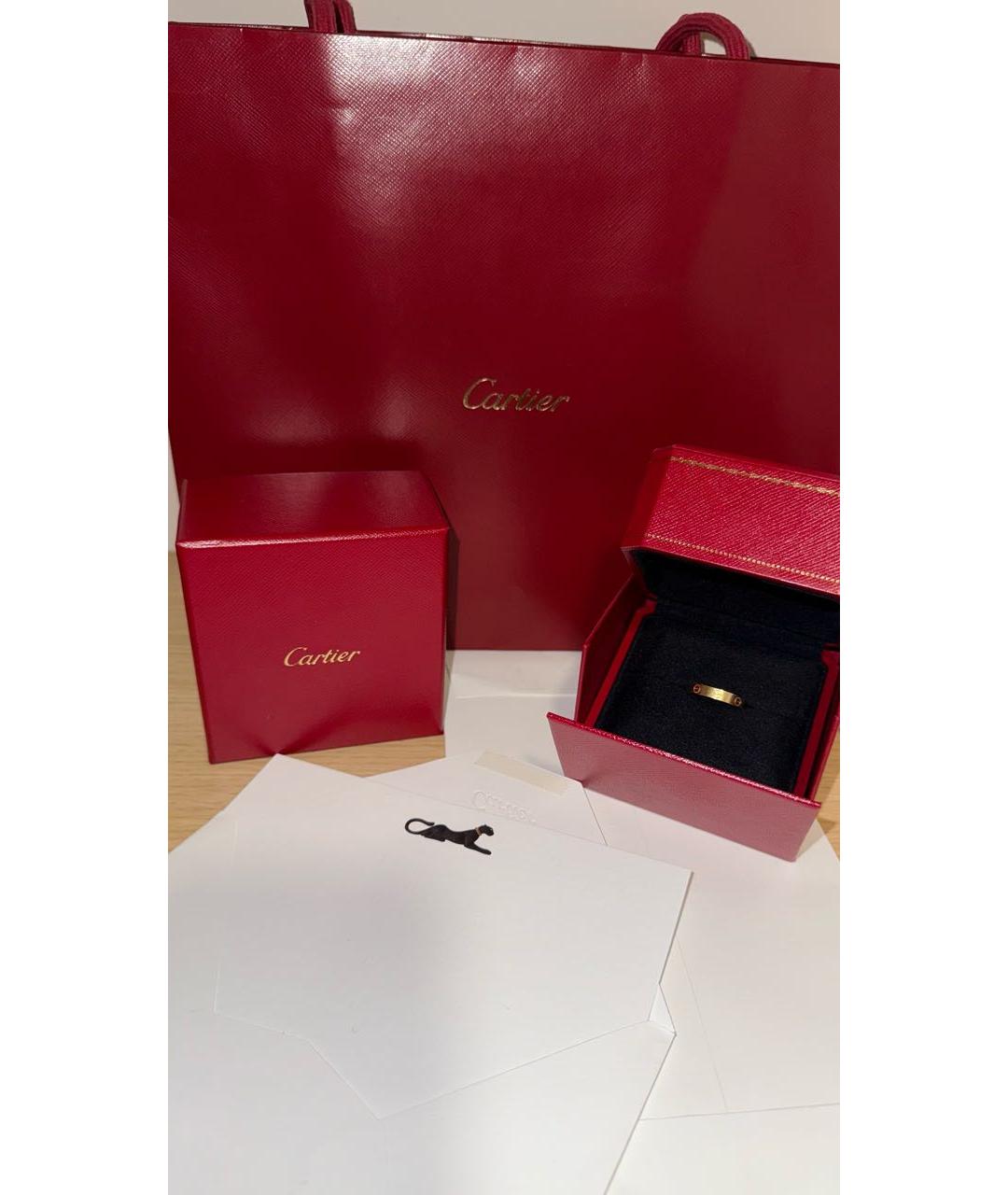 CARTIER Золотое кольцо из желтого золота, фото 8