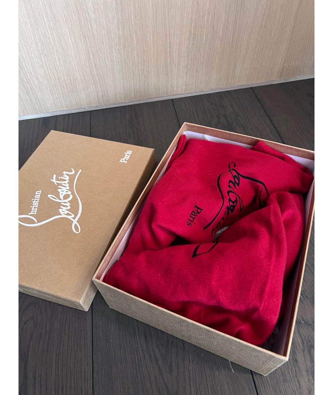 CHRISTIAN LOUBOUTIN Черные кожаные туфли, фото 6