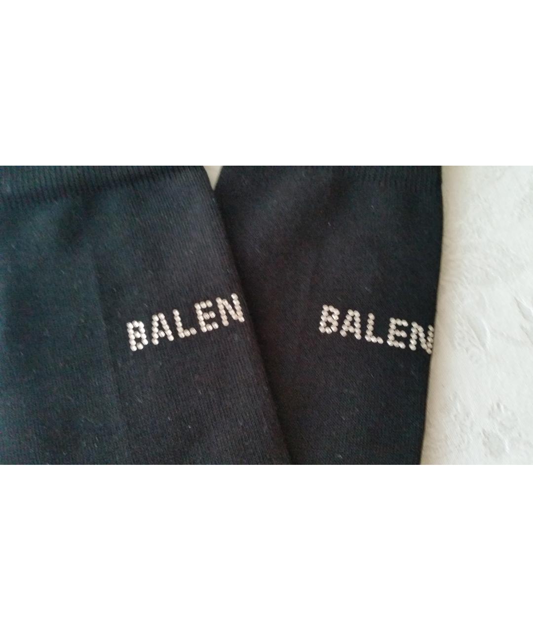 BALENCIAGA Черные носки, чулки и колготы, фото 4