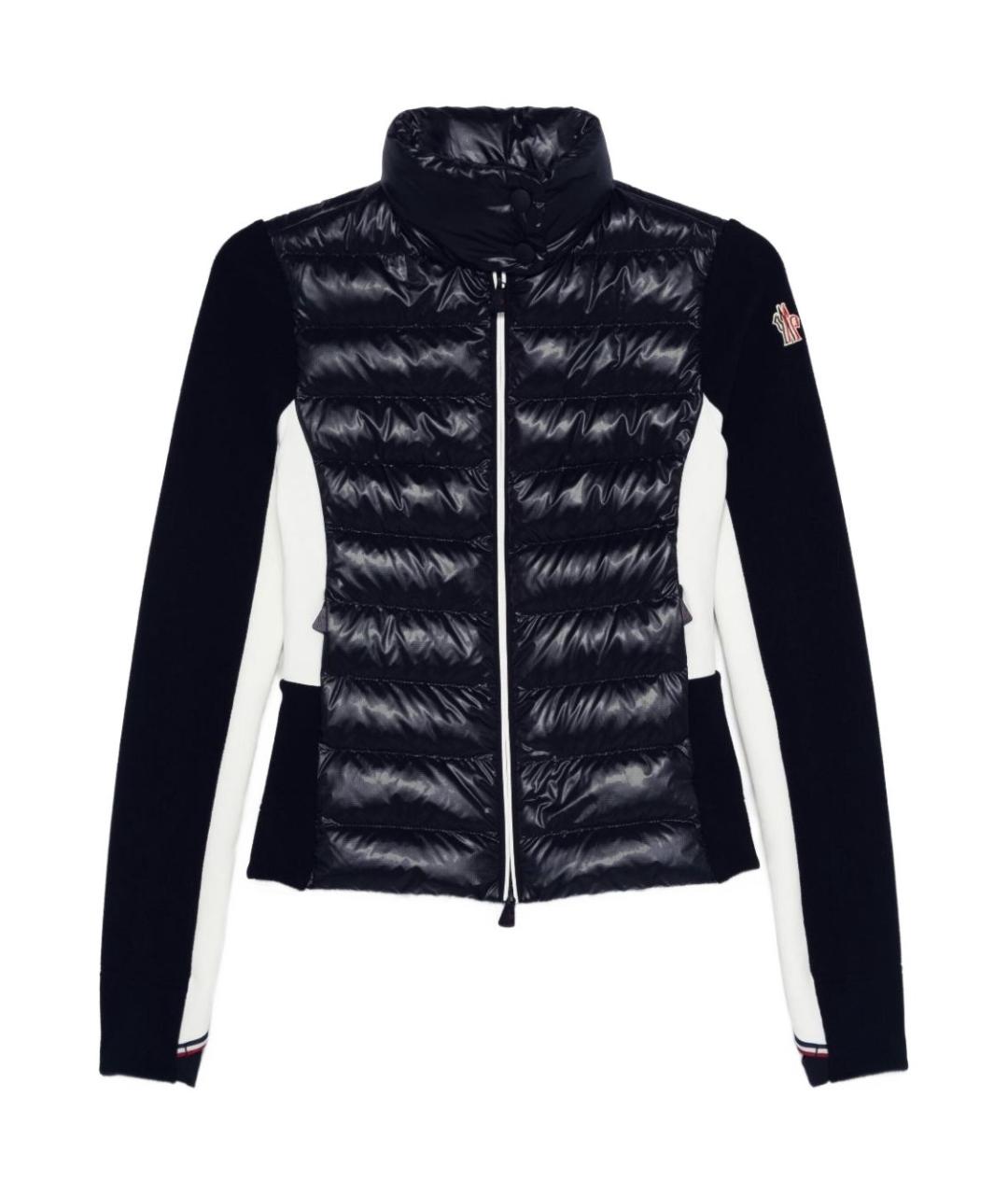 MONCLER GRENOBLE Синий полиамидовый кардиган, фото 1