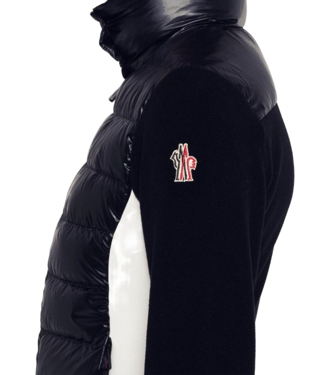 MONCLER GRENOBLE Синий полиамидовый кардиган, фото 2