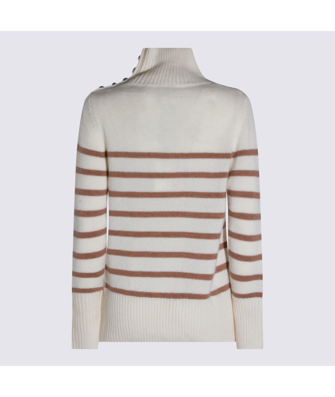 KUJITEN Белый кашемировый джемпер / свитер, фото 2