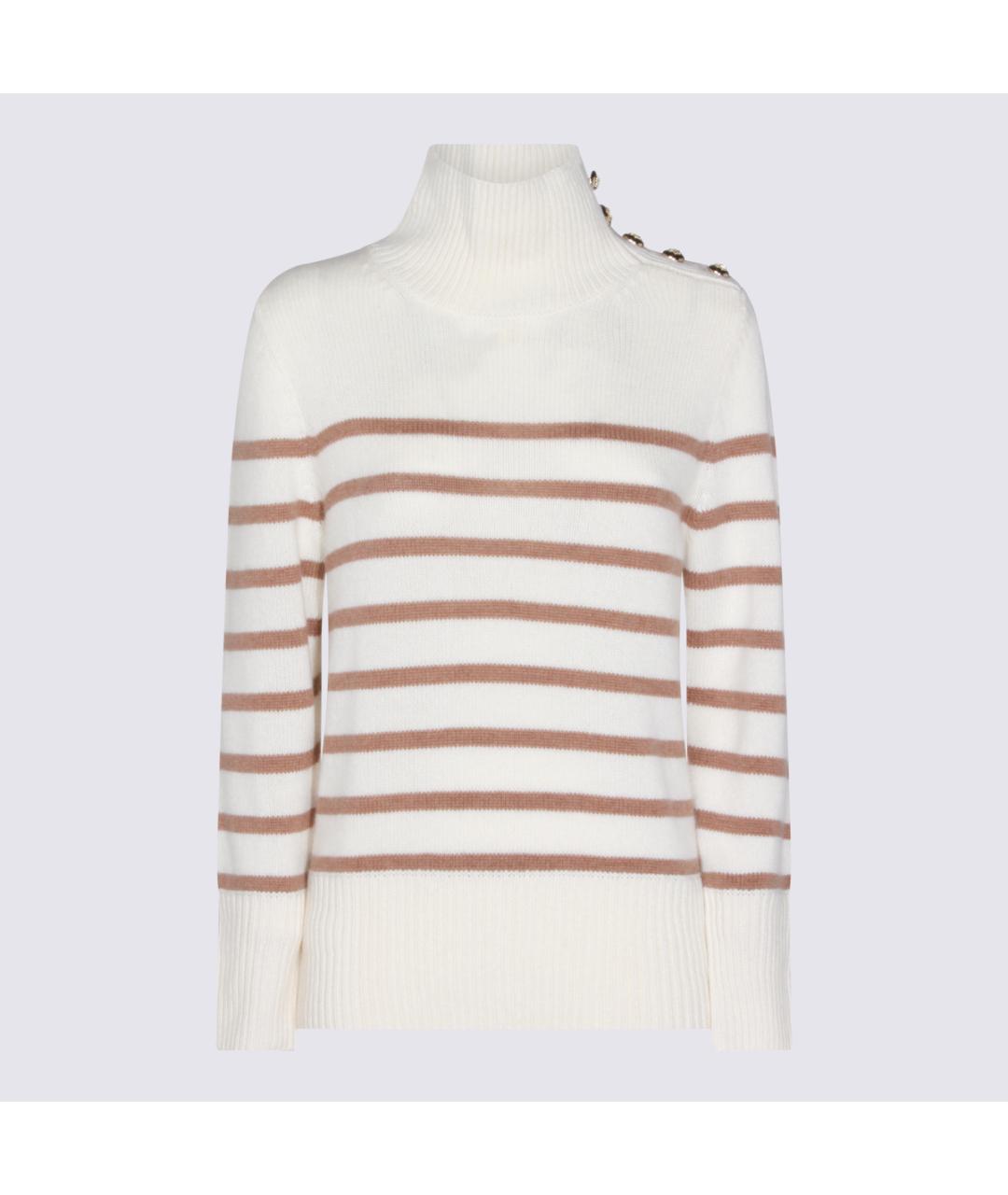 KUJITEN Белый кашемировый джемпер / свитер, фото 5