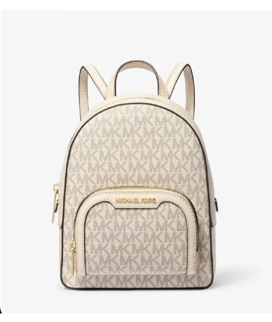 MICHAEL KORS Бежевый рюкзак, фото 10