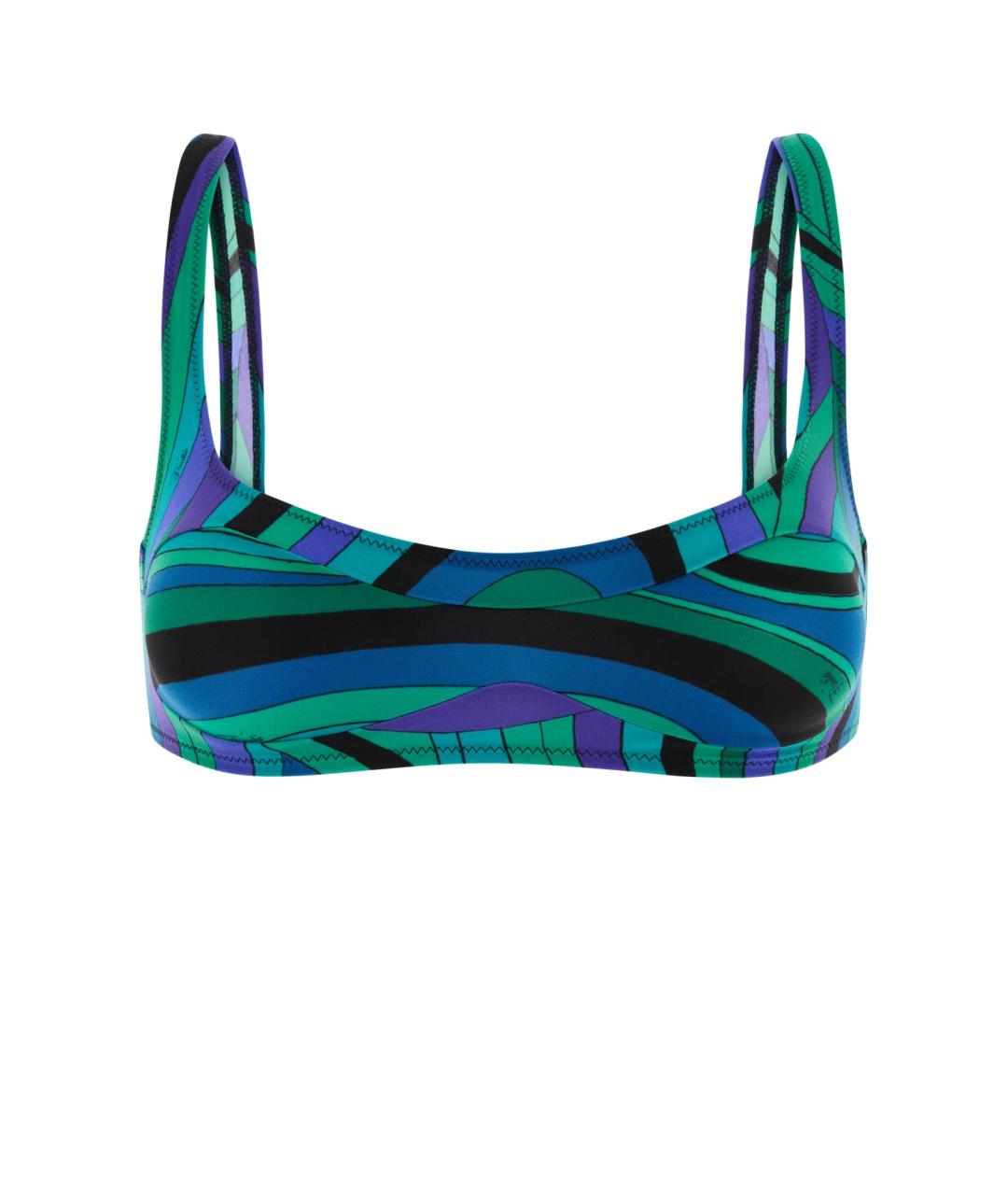 EMILIO PUCCI Мульти полиамидовый купальник, фото 1