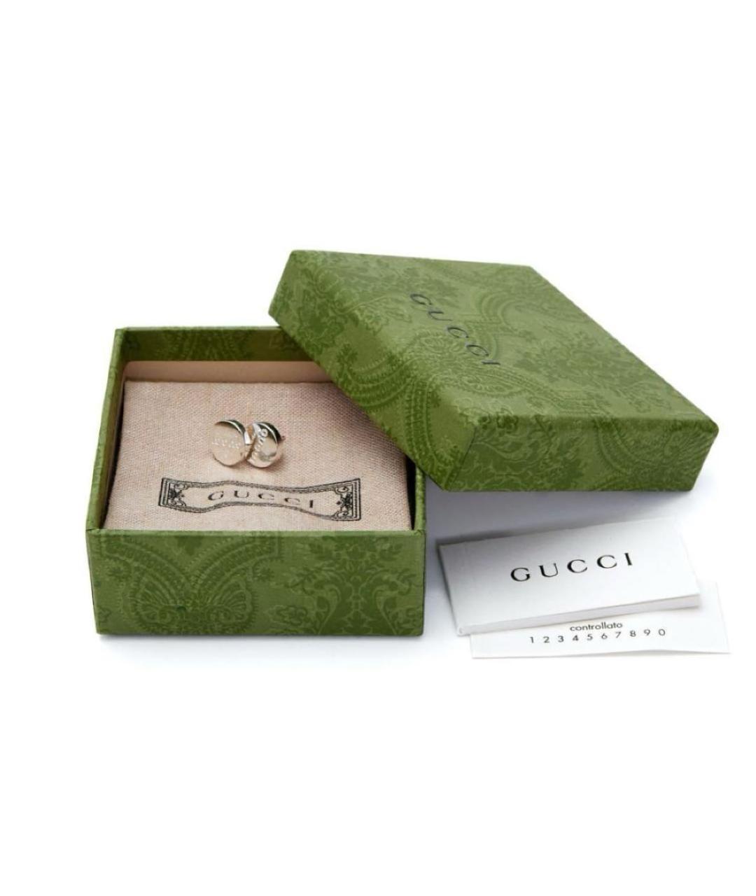 GUCCI Серебряные серебряные серьги, фото 4