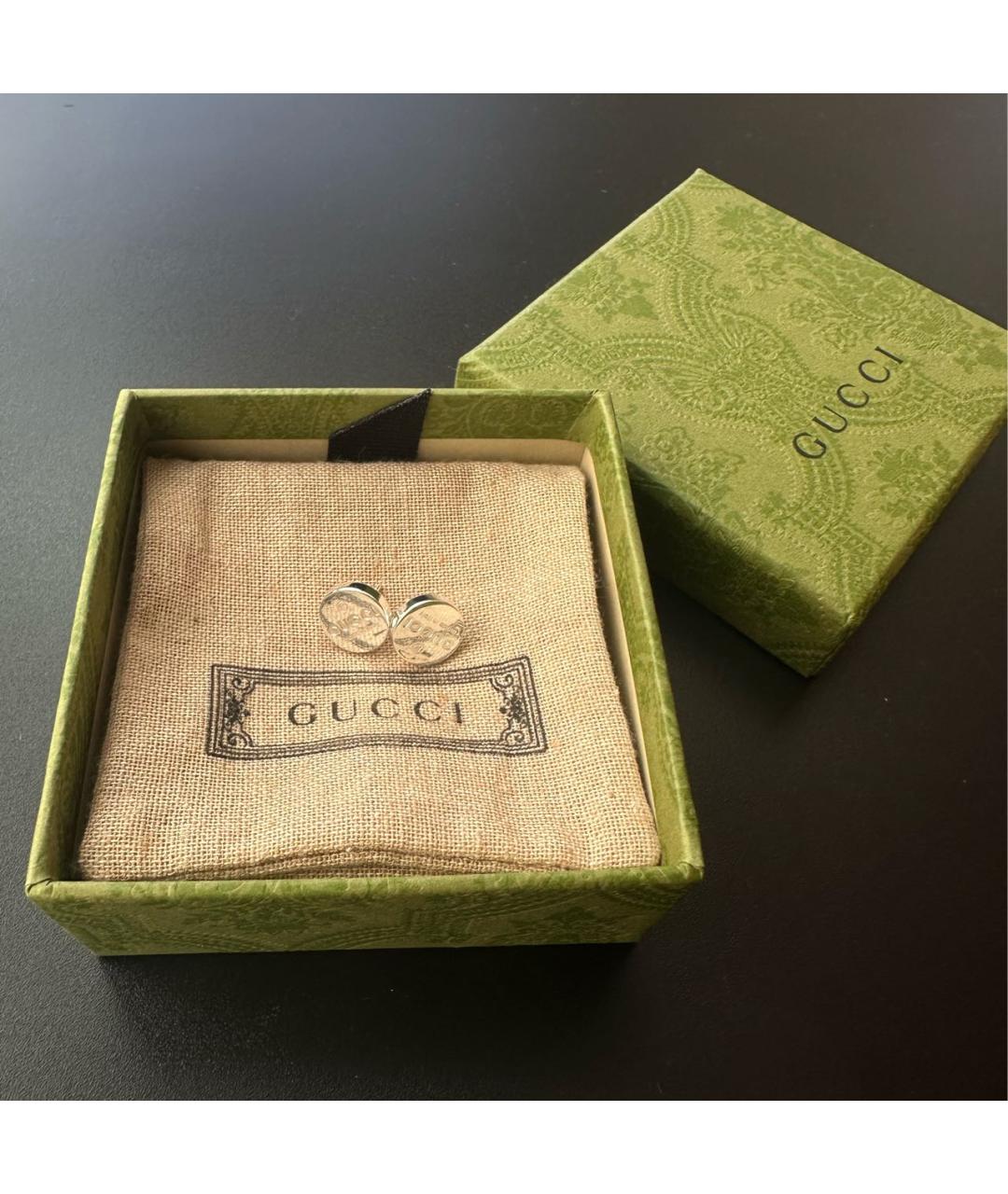 GUCCI Серебряные серебряные серьги, фото 6