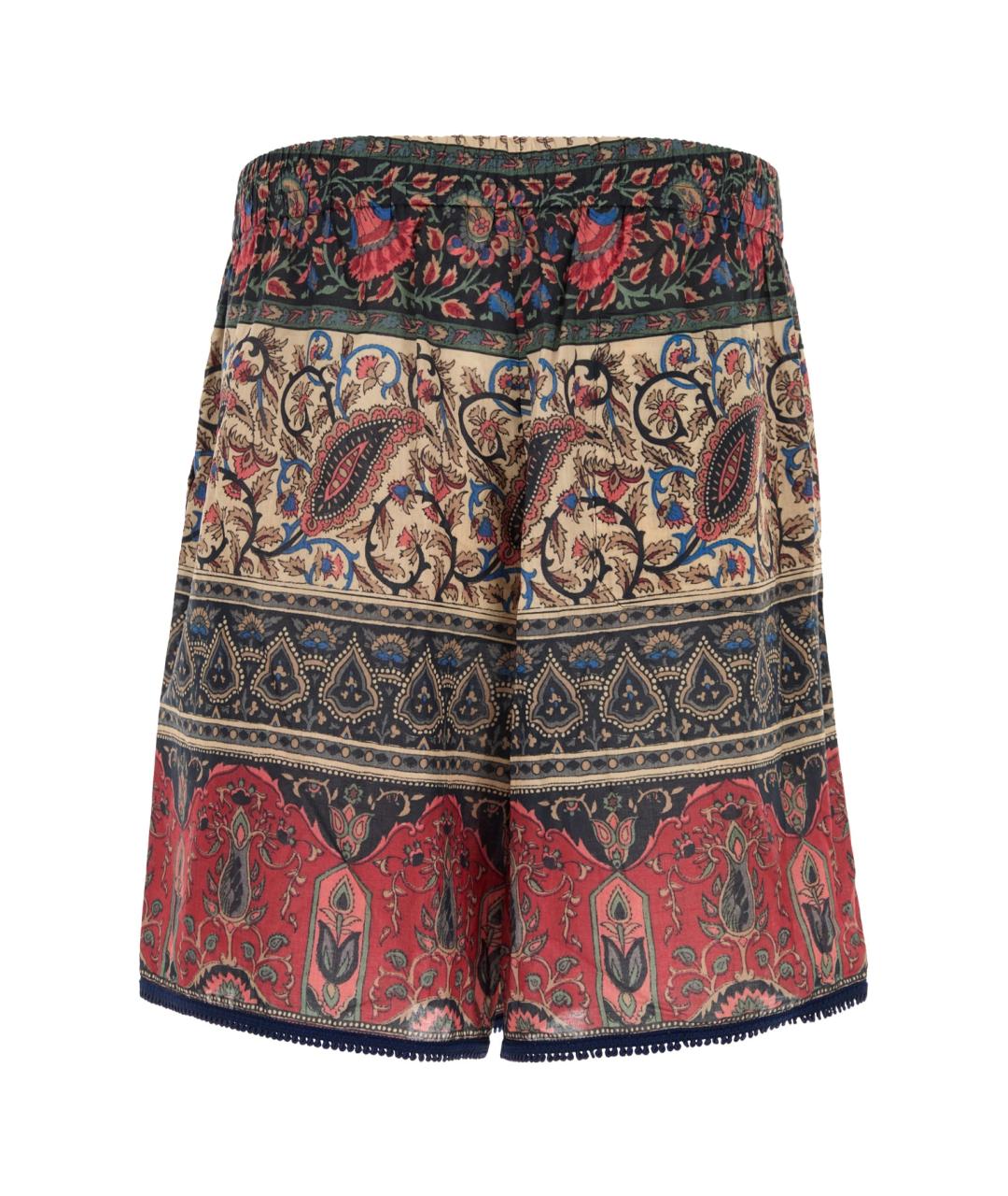 VALENTINO Мульти хлопковые шорты, фото 2