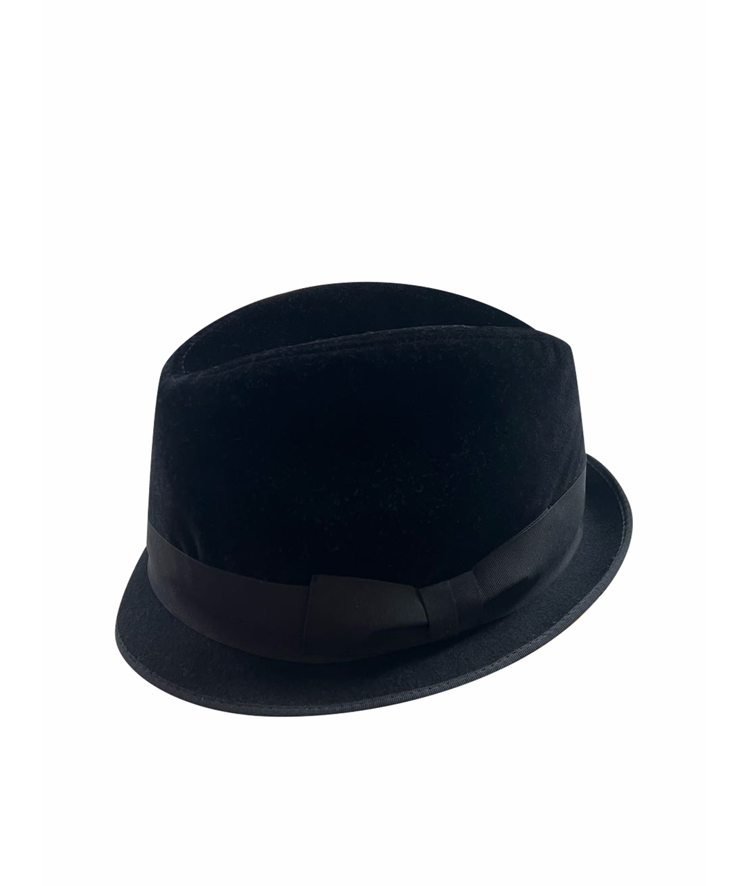 DOLCE&GABBANA Черная бархатная шляпа, фото 1