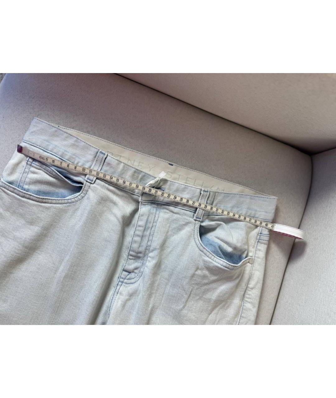 STELLA MCCARTNEY Голубые прямые джинсы, фото 4