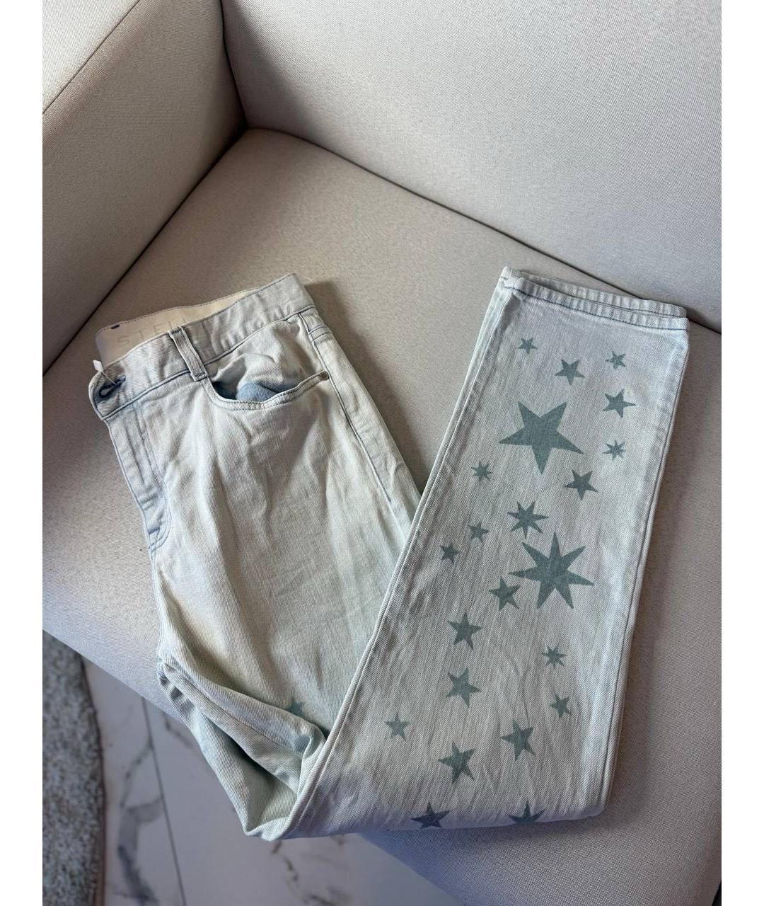 STELLA MCCARTNEY Голубые прямые джинсы, фото 8