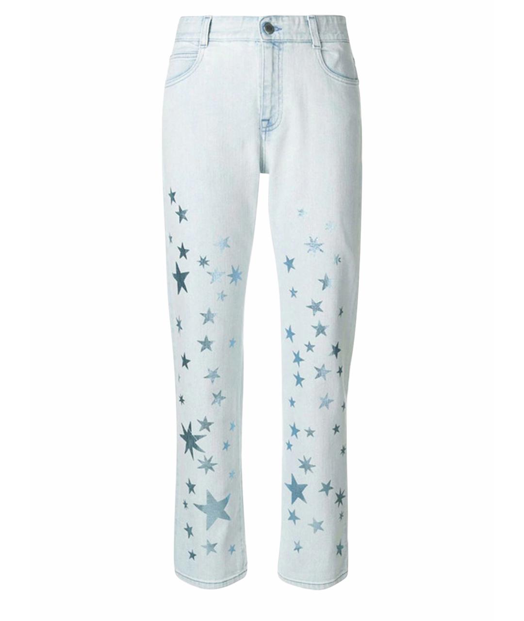 STELLA MCCARTNEY Голубые прямые джинсы, фото 1