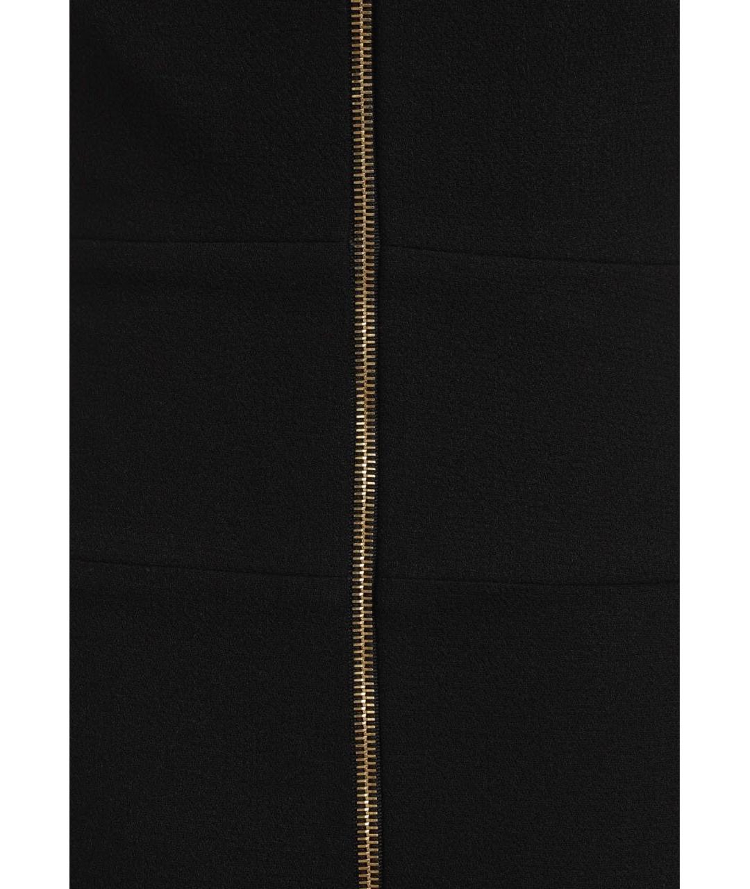 ROLAND MOURET Черное вискозное вечернее платье, фото 3