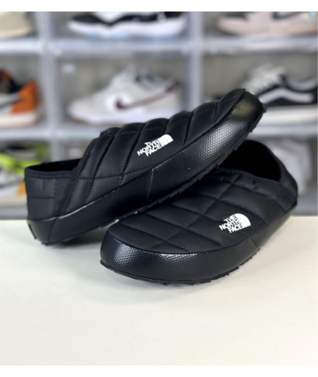 THE NORTH FACE Черные синтетические низкие ботинки, фото 6