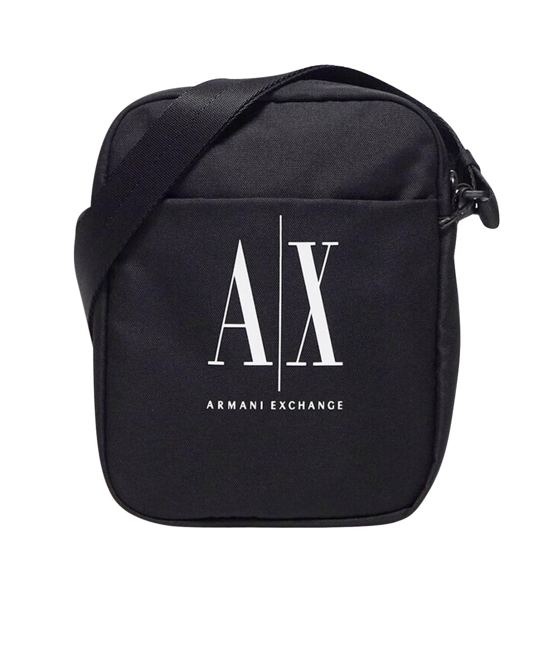 ARMANI EXCHANGE Черная барсетка, фото 1