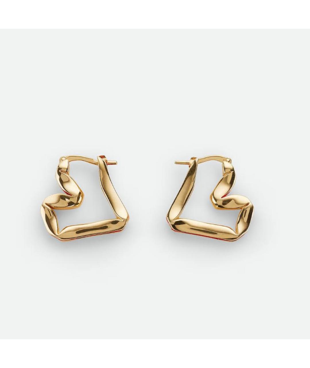 BOTTEGA VENETA Золотые серьги, фото 5