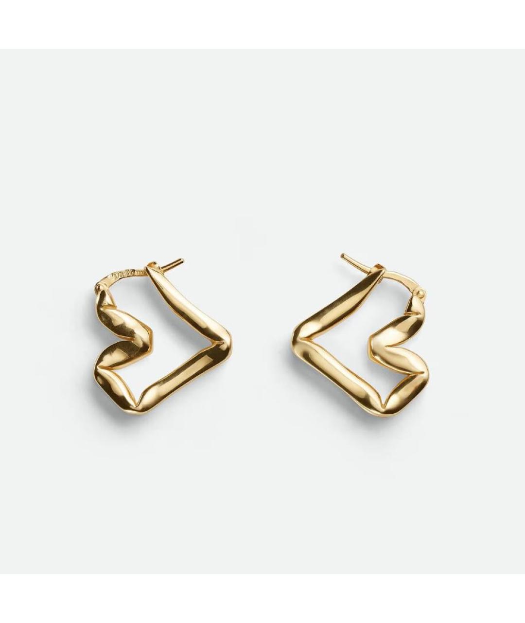 BOTTEGA VENETA Золотые серьги, фото 3