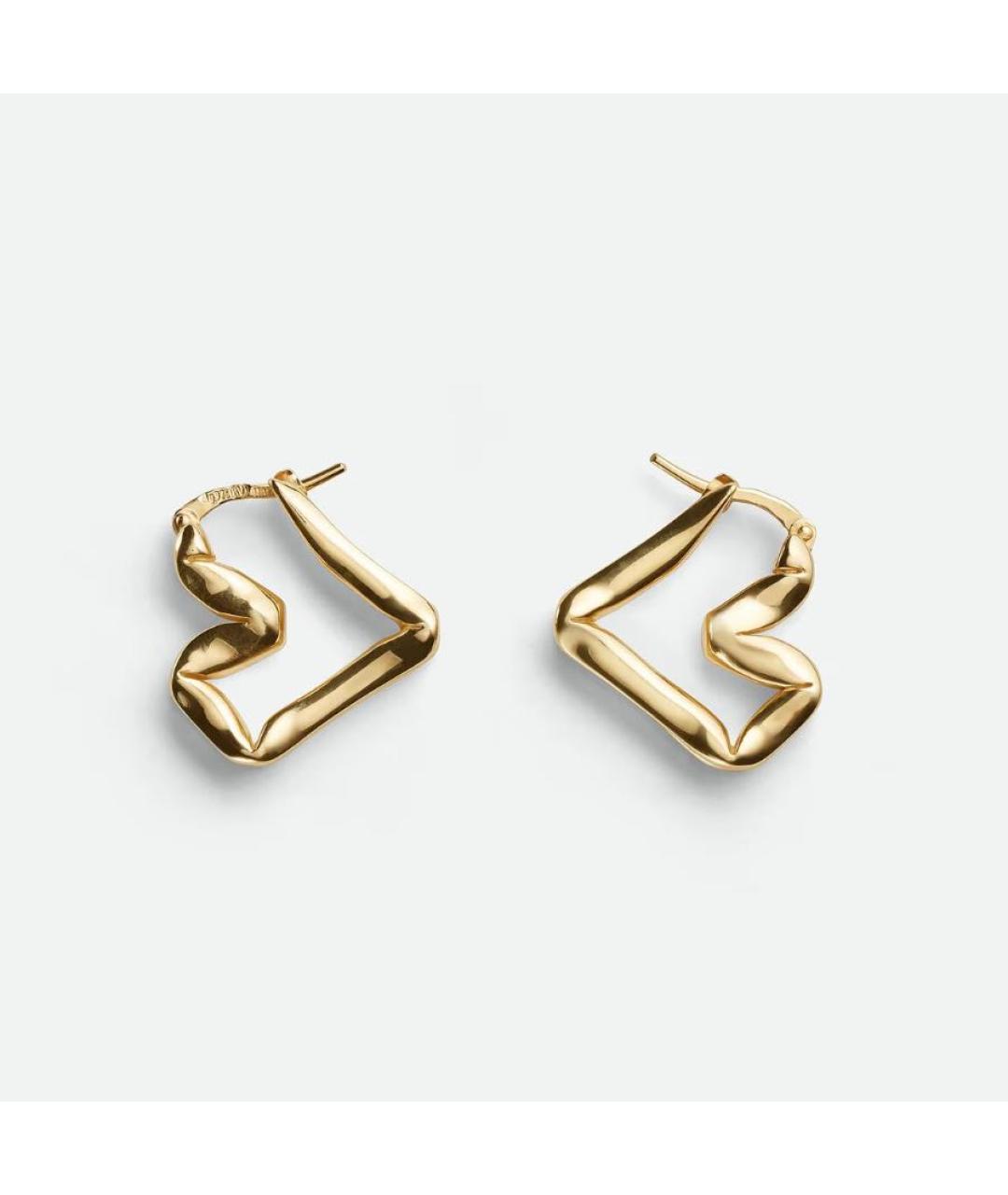 BOTTEGA VENETA Золотые серьги, фото 4