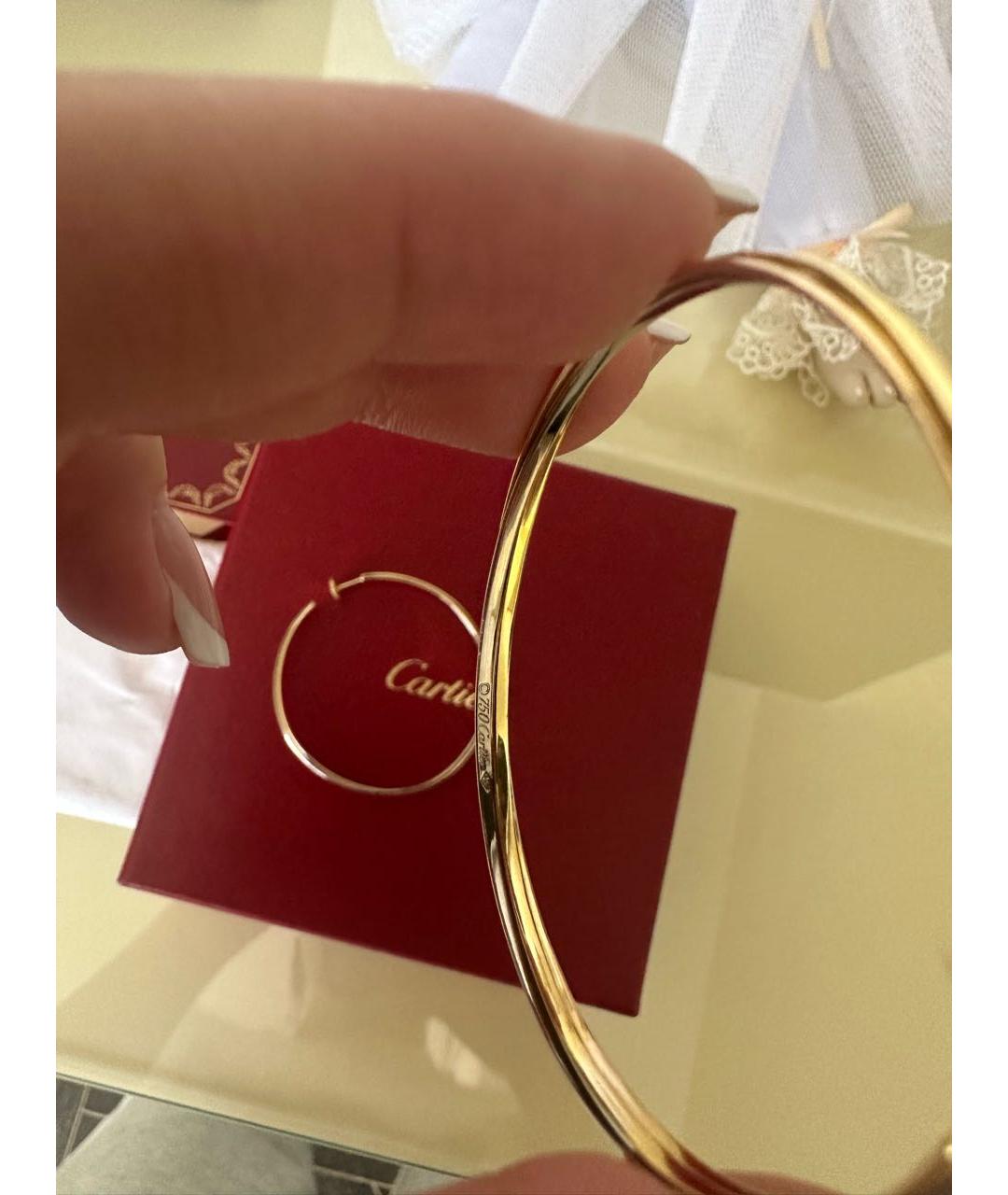 CARTIER Золотые серьги, фото 3
