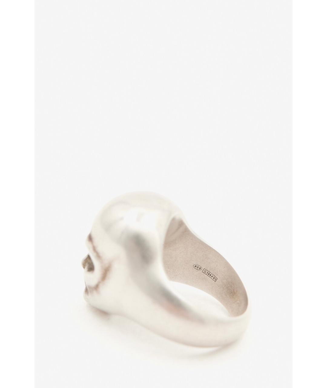 ANN DEMEULEMEESTER Серебряное металлическое кольцо, фото 3