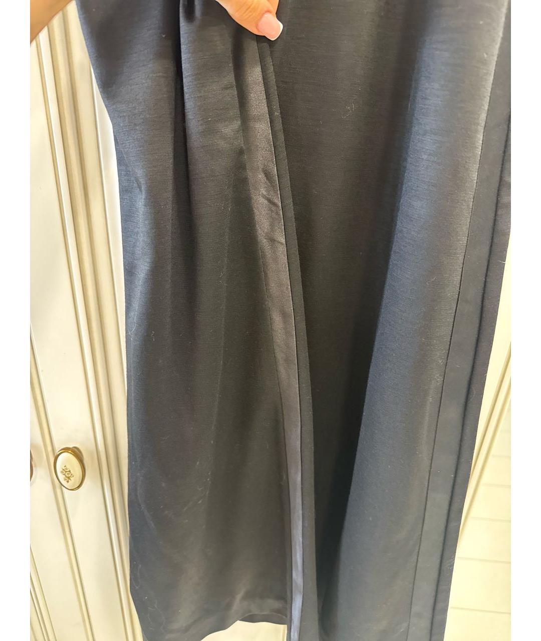MAISON MARGIELA Черная шерстяная юбка макси, фото 4