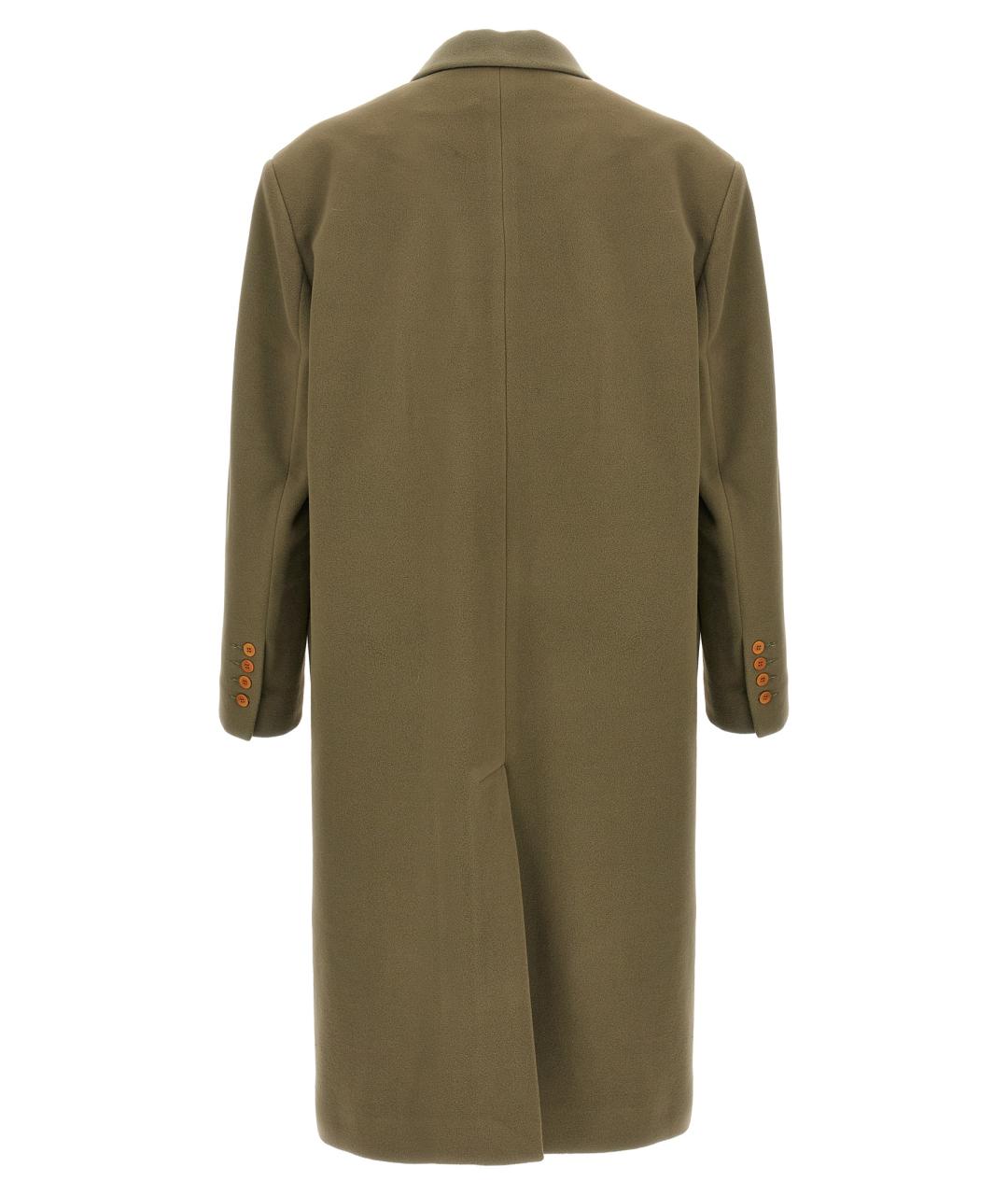 MAGLIANO Хаки шерстяное пальто, фото 3