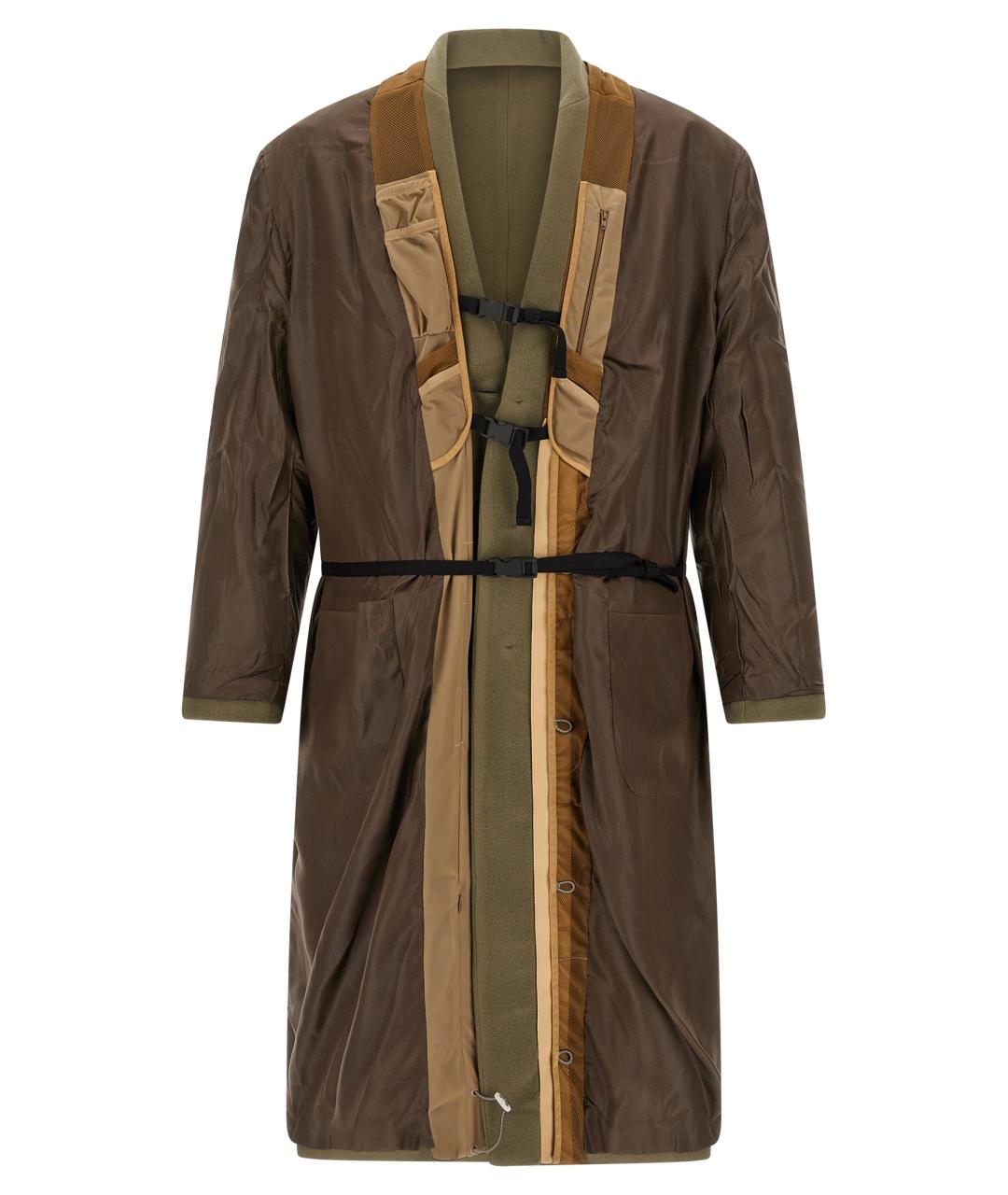 MAGLIANO Хаки шерстяное пальто, фото 2