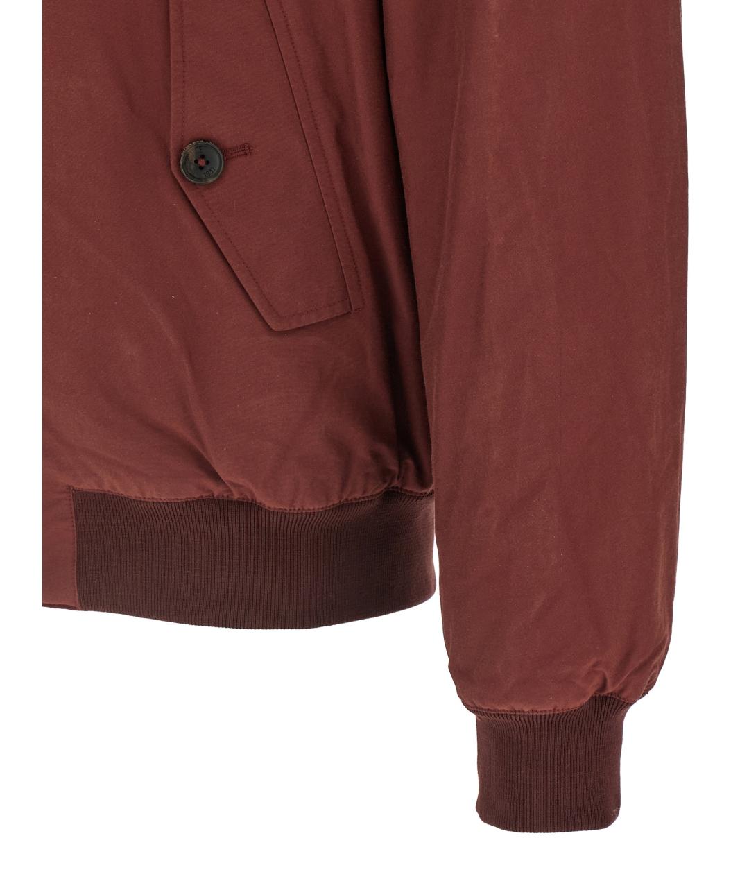 BARRACUTA Красная полиэстеровая куртка, фото 4