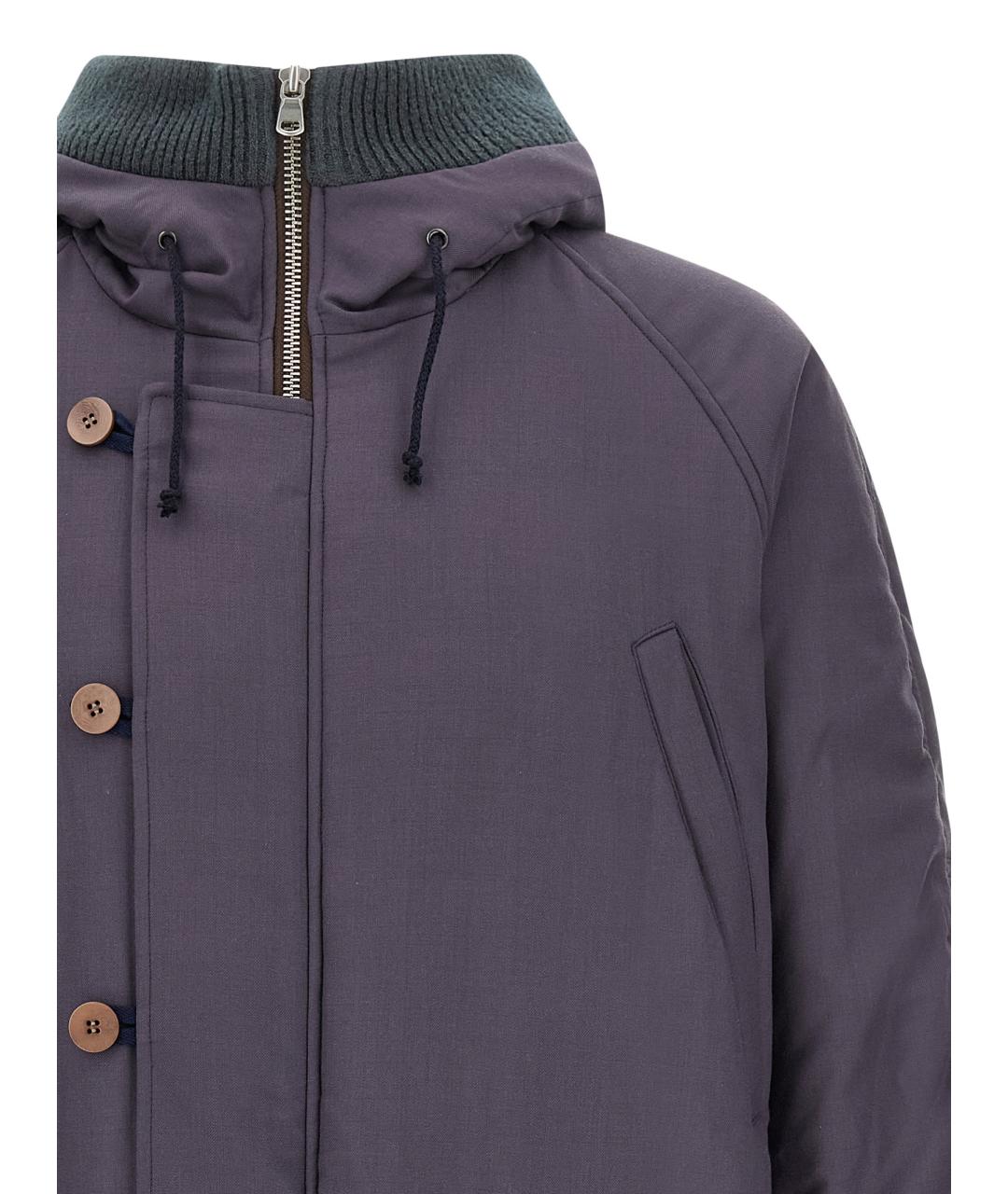 MAGLIANO Фиолетовая шерстяная парка, фото 3