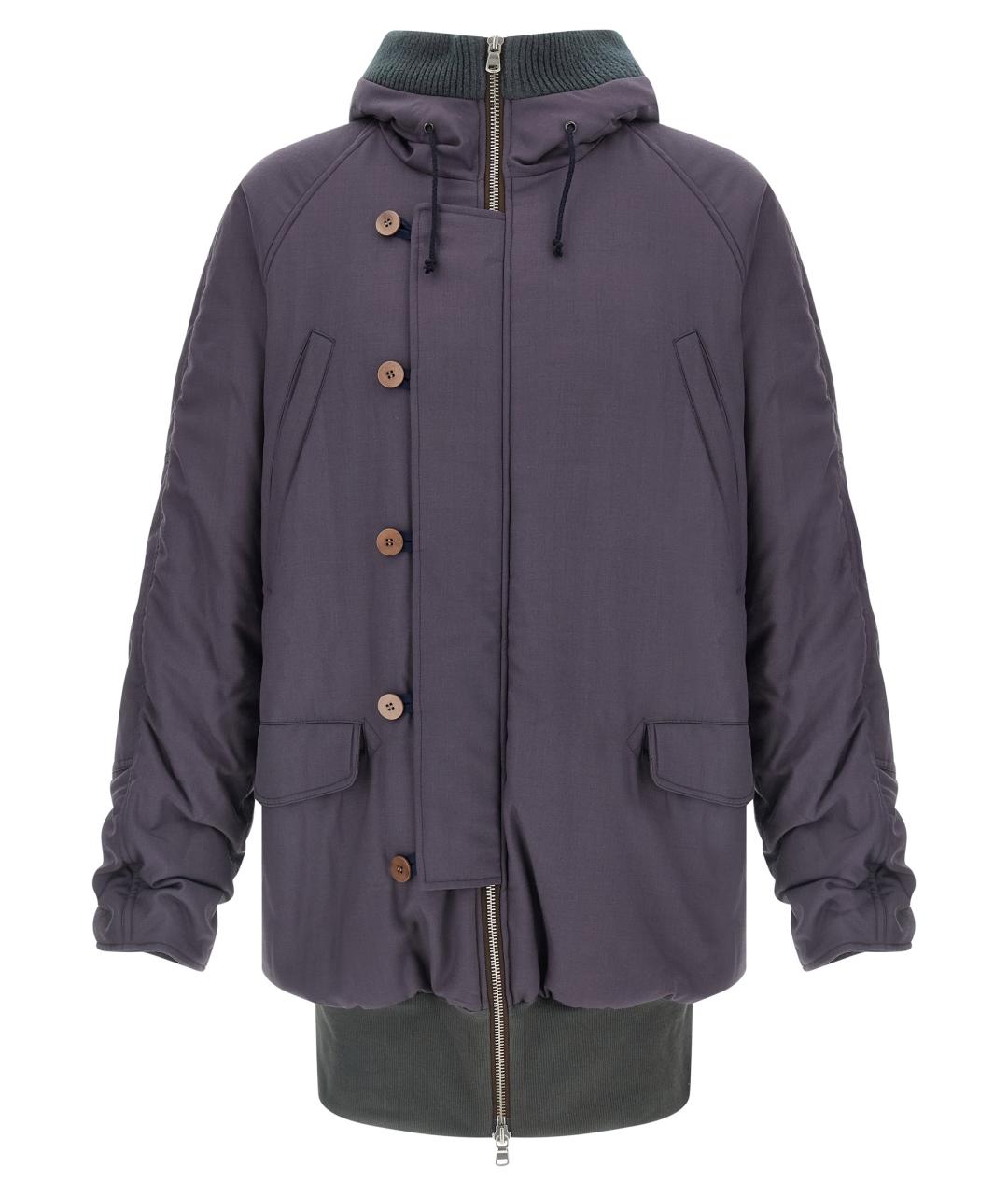 MAGLIANO Фиолетовая шерстяная парка, фото 1