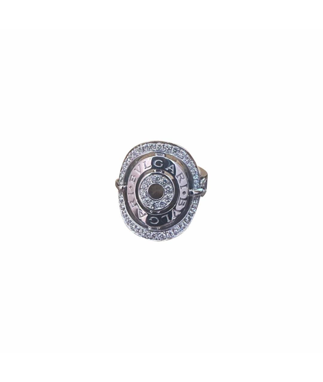 BVLGARI Белое кольцо из белого золота, фото 1