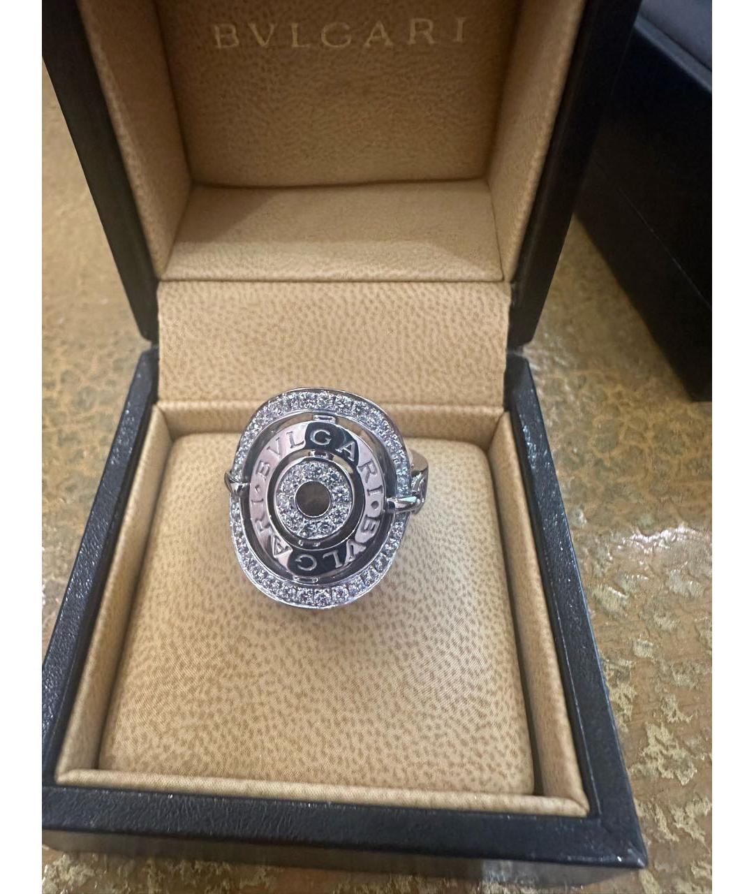 BVLGARI Белое кольцо из белого золота, фото 5