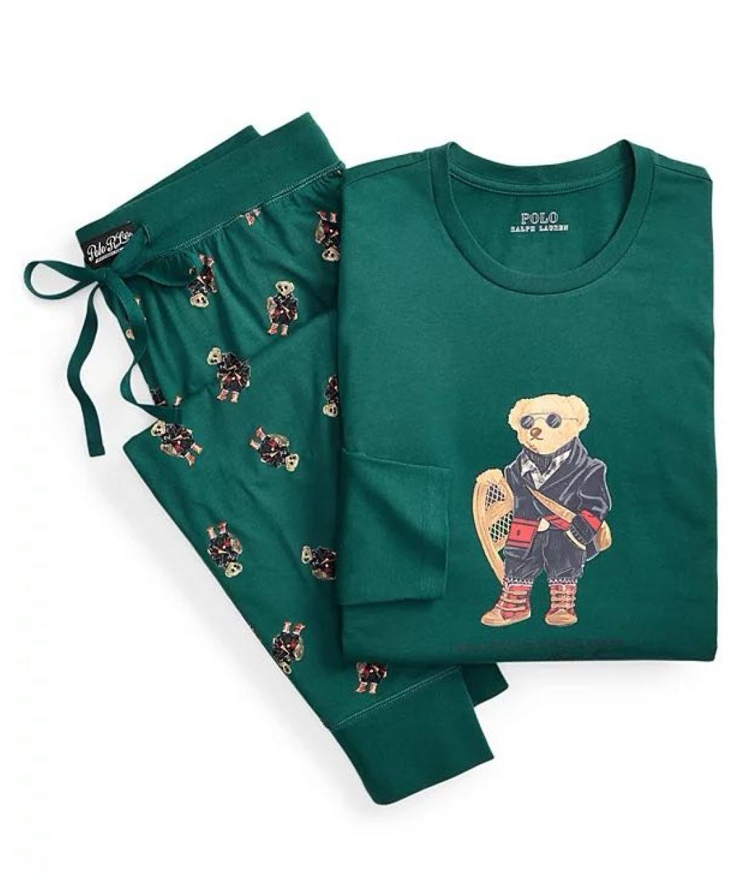POLO RALPH LAUREN Зеленая пижама, фото 1