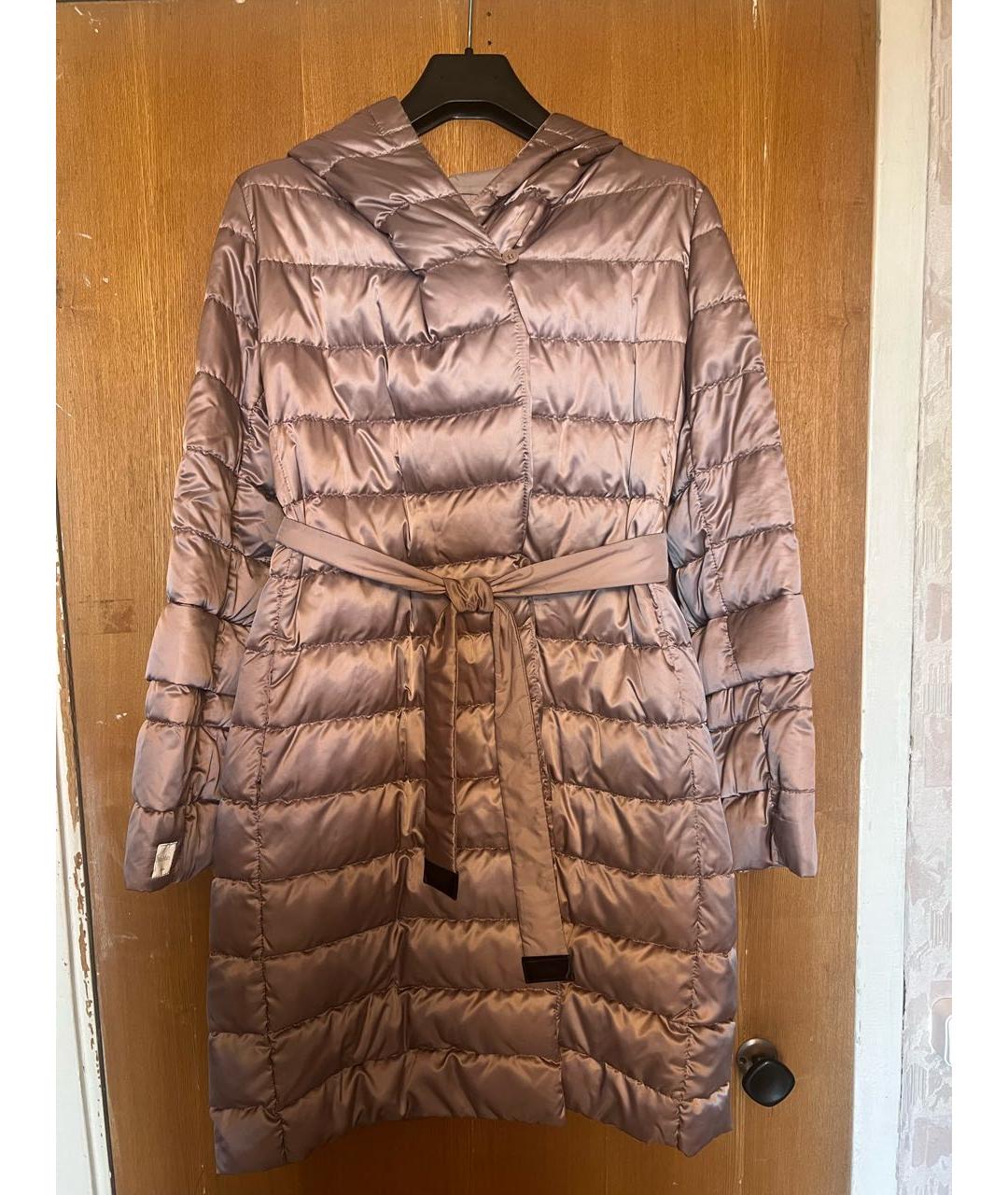 MAX MARA THE CUBE Розовый пуховик, фото 6