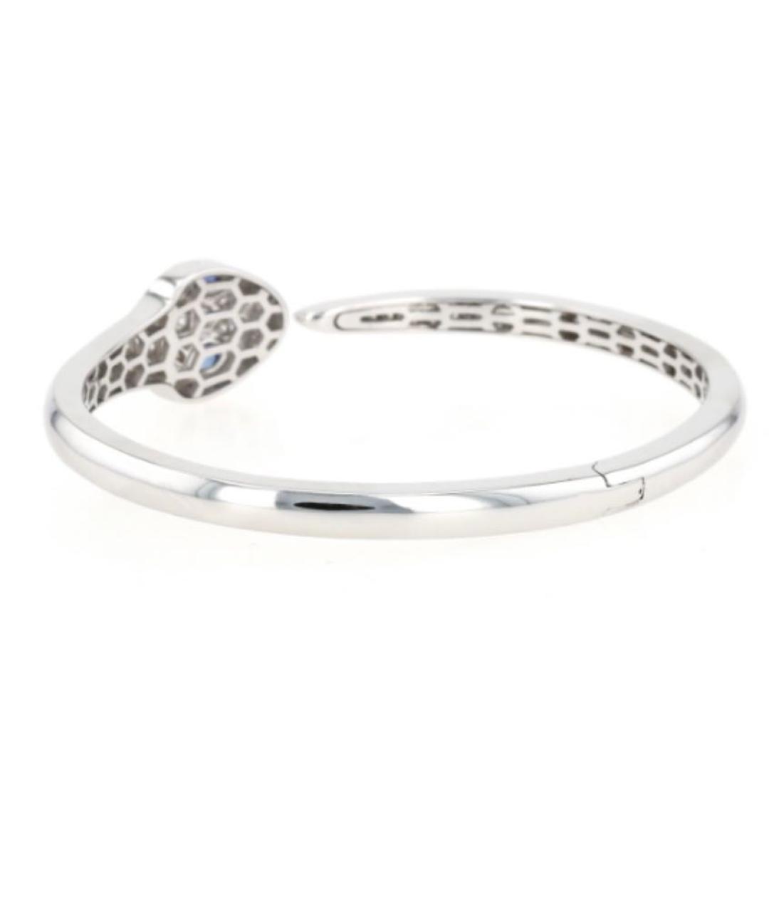 BVLGARI Серебрянный браслет из белого золота, фото 3