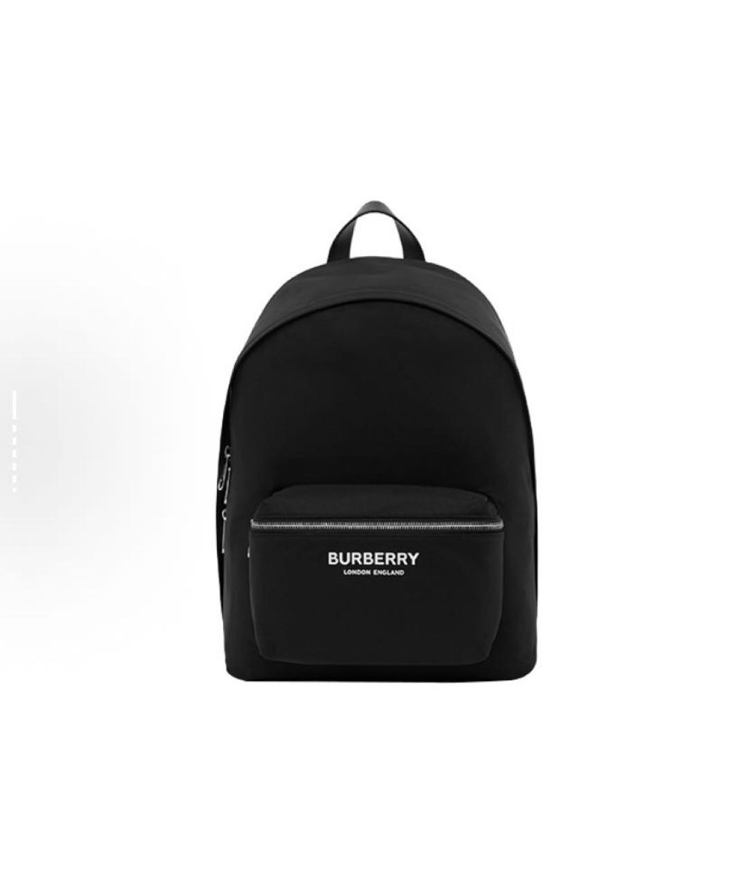 BURBERRY Черный тканевый рюкзак, фото 5