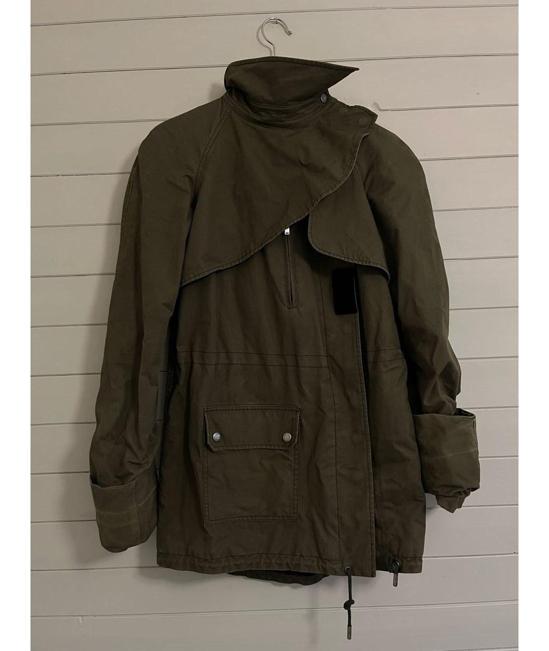 SAINT LAURENT Хаки хлопковая парка, фото 8