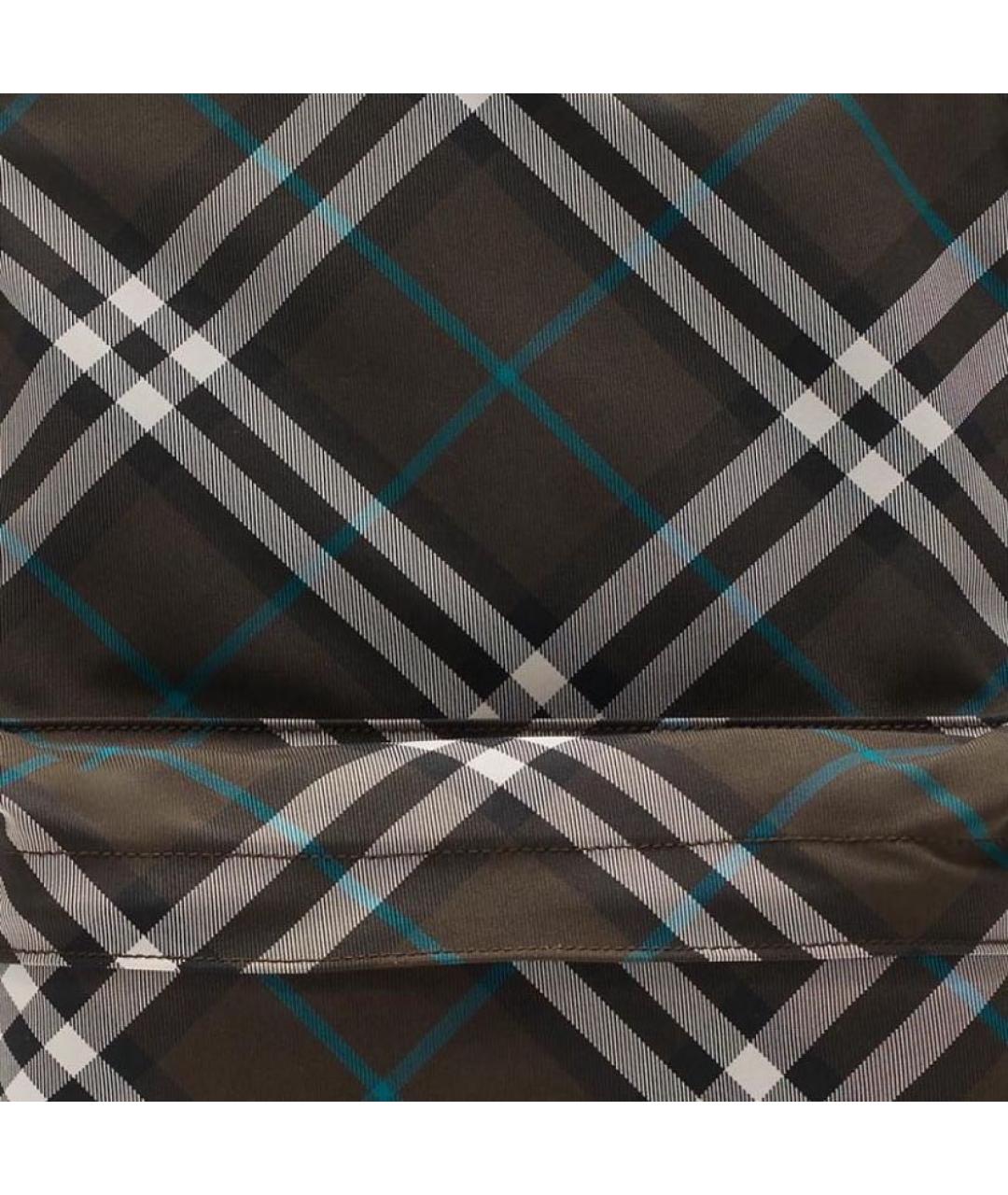 BURBERRY Коричневый синтетический рюкзак, фото 4