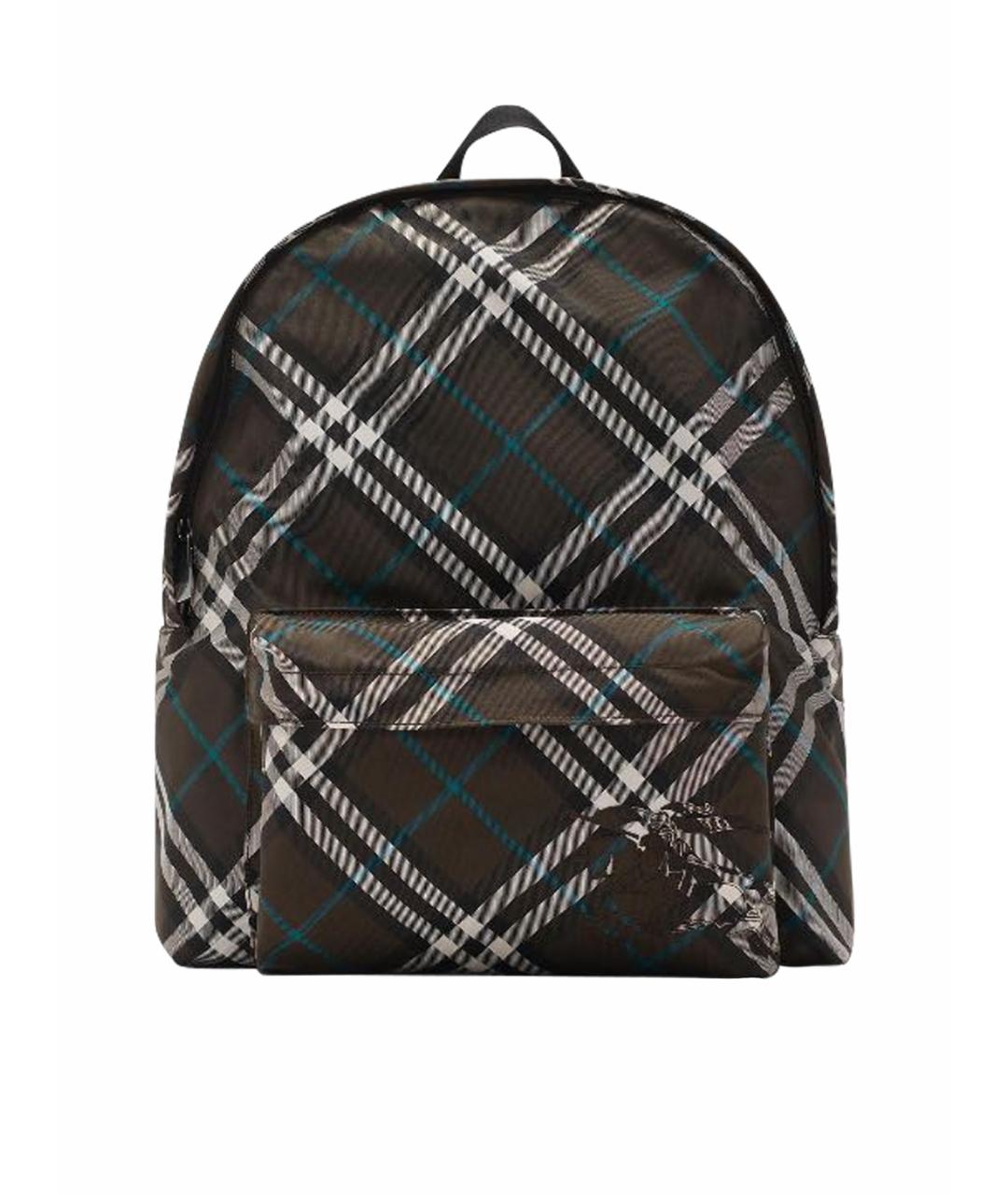 BURBERRY Коричневый синтетический рюкзак, фото 1