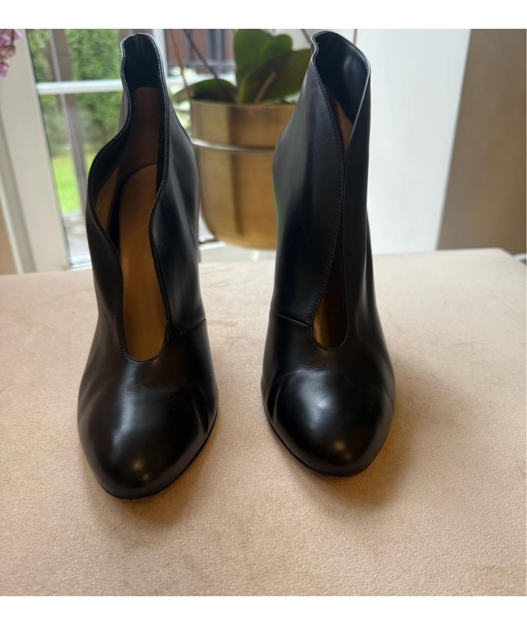 GIANVITO ROSSI Черные кожаные ботильоны, фото 2