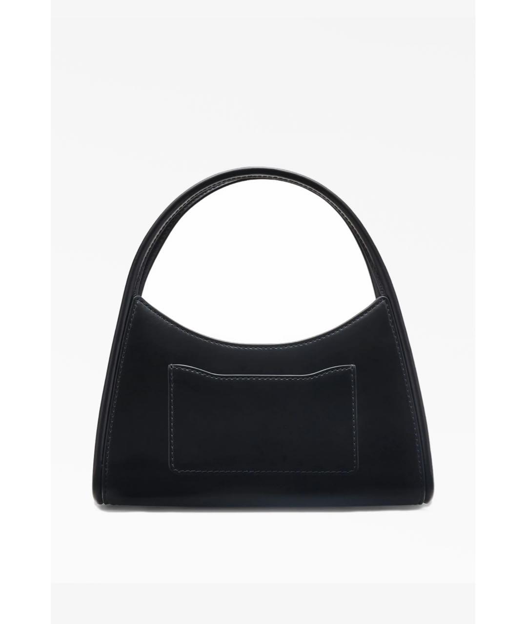 MARC JACOBS Черная кожаная сумка с короткими ручками, фото 3