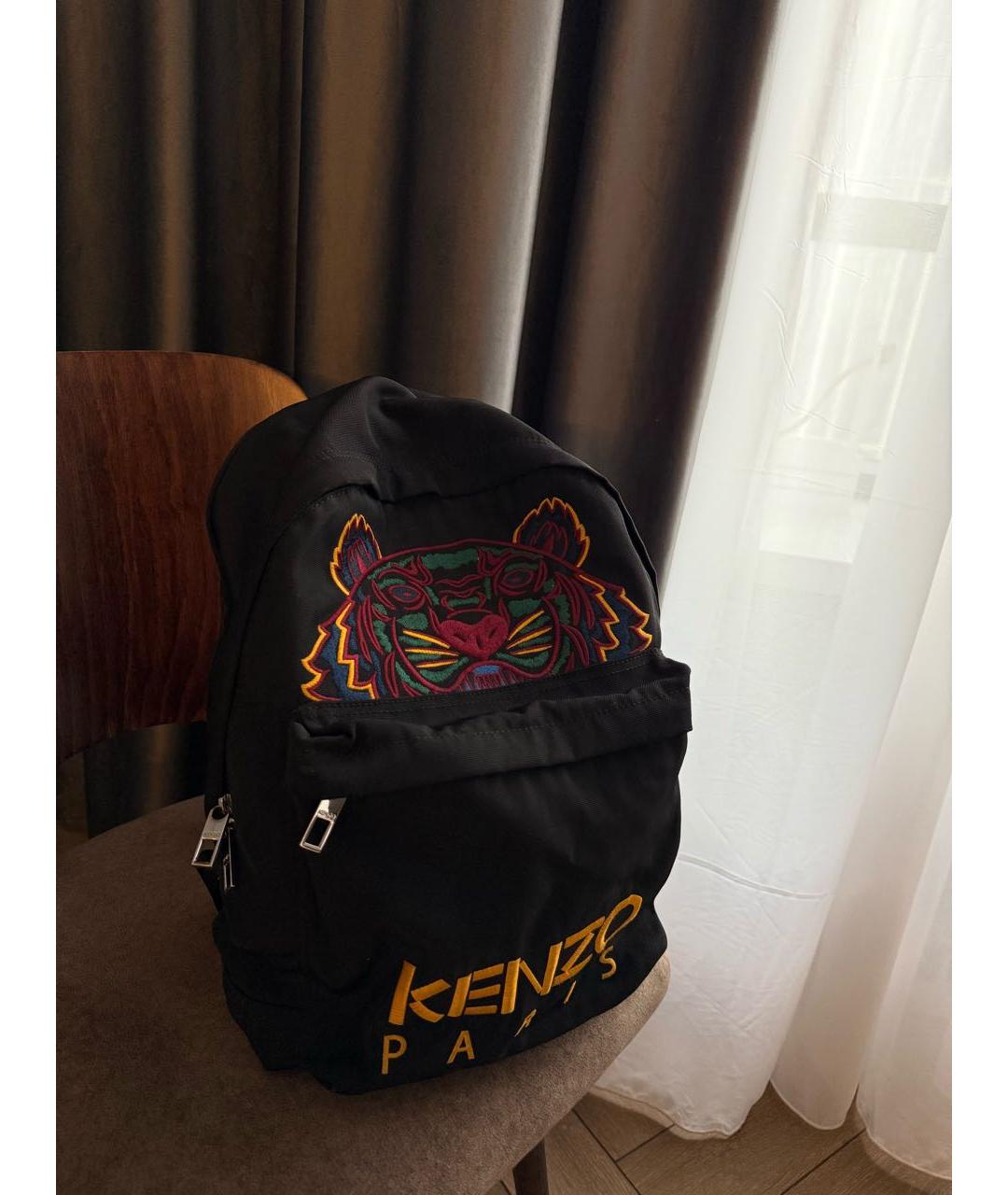 KENZO Черный рюкзак, фото 4