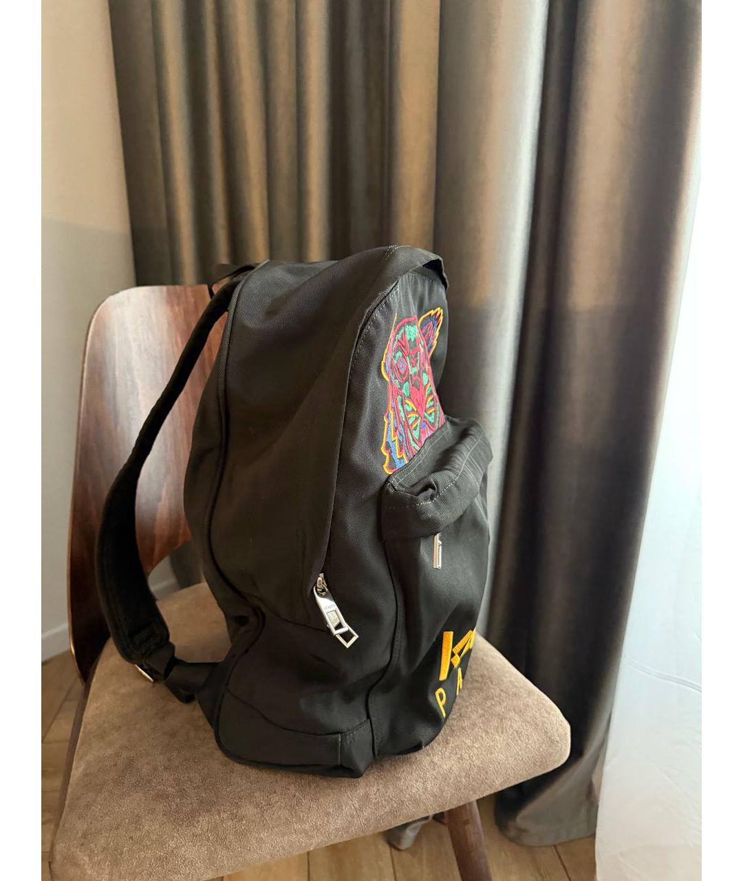 KENZO Черный рюкзак, фото 2