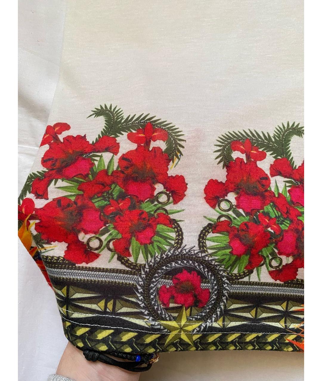 GIVENCHY Белая синтетическая футболка, фото 5
