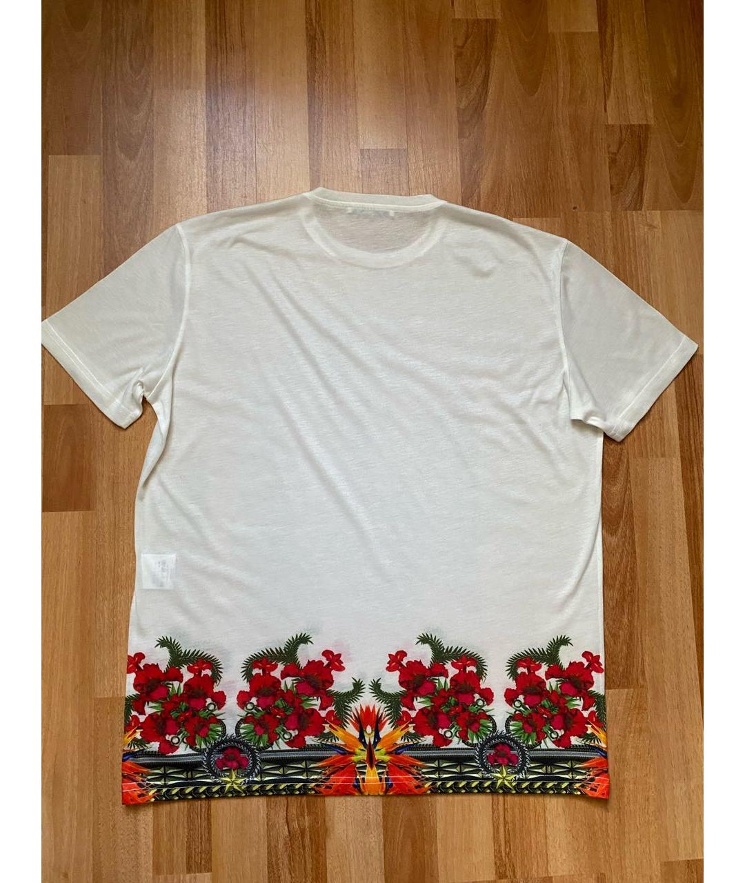 GIVENCHY Белая синтетическая футболка, фото 2