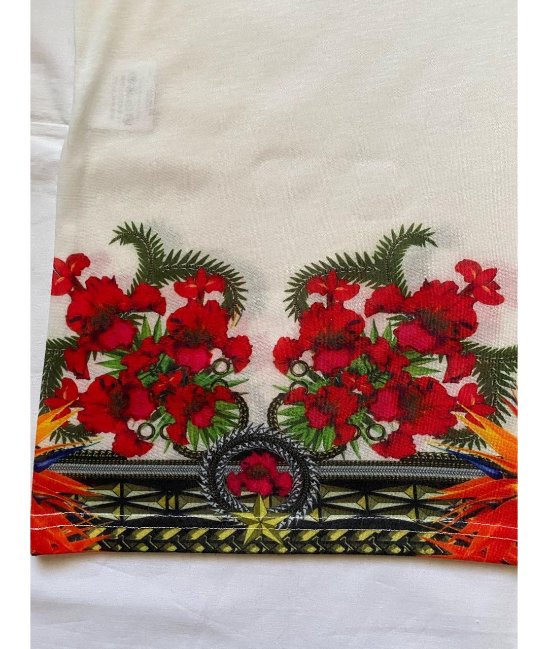 GIVENCHY Белая синтетическая футболка, фото 7