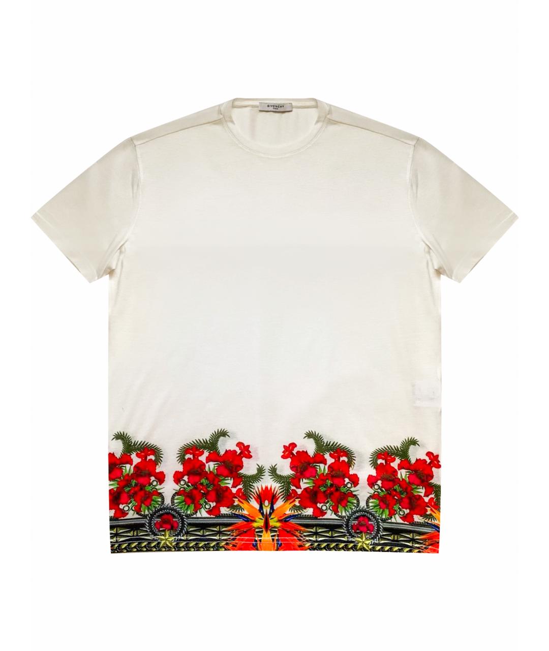 GIVENCHY Белая синтетическая футболка, фото 1